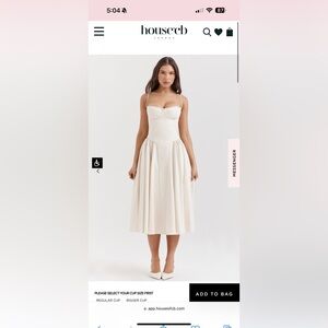 House of CB dress worn once